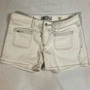 Diesel + Edun Ed-Esyl White Shorts SZ 27